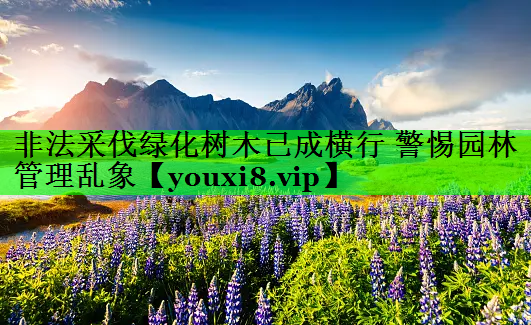 非法采伐绿化树木已成横行 警惕园林管理乱象